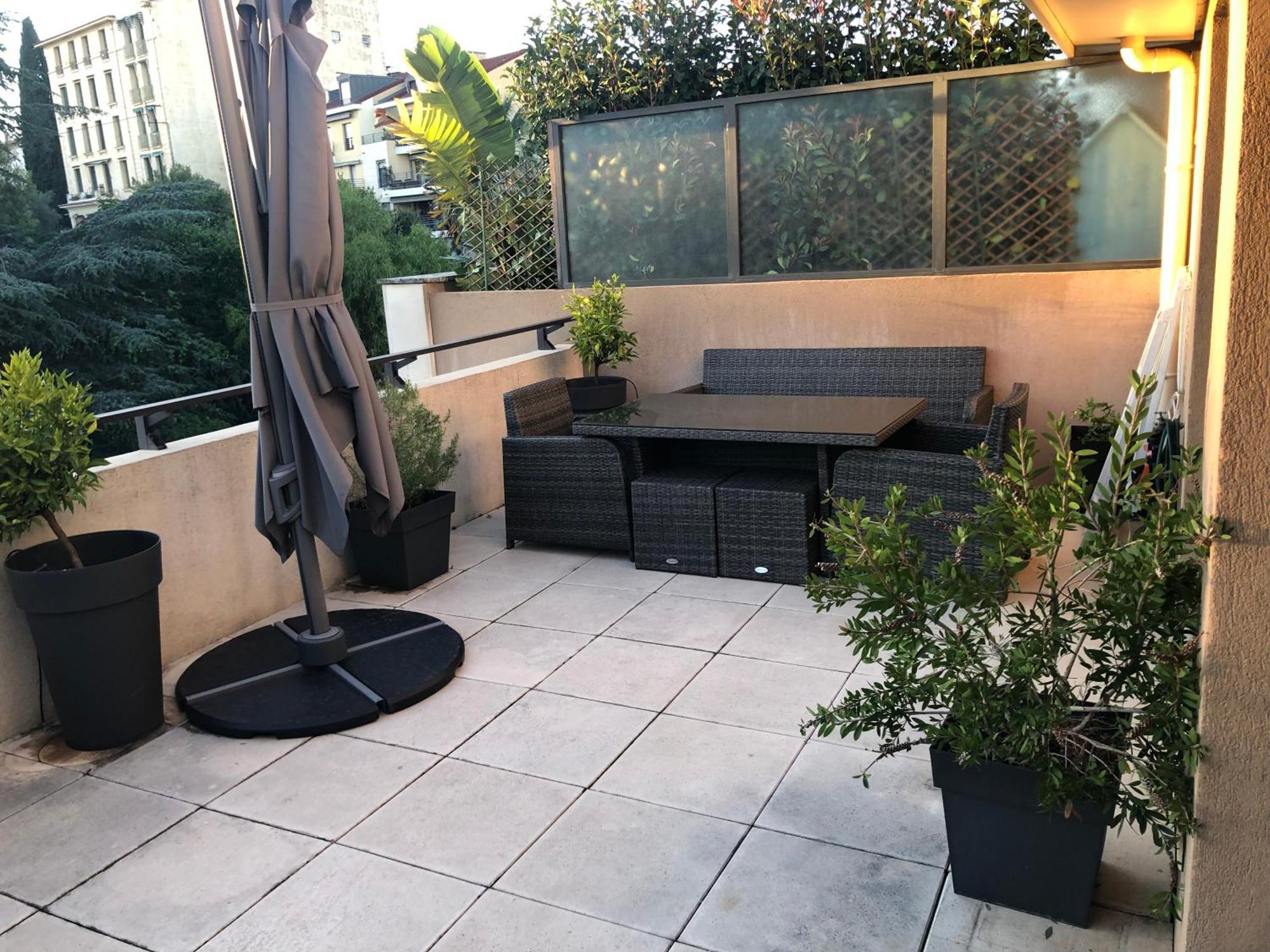 Toit Terrasse Dans Avec Piscine Appartamento